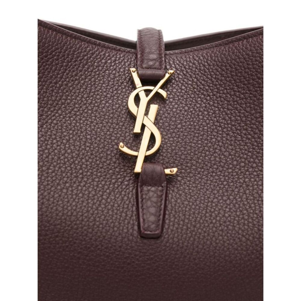 Saint Laurent Women Le 37 Medium Leather Bucket Bag - Picture 3 of 5
